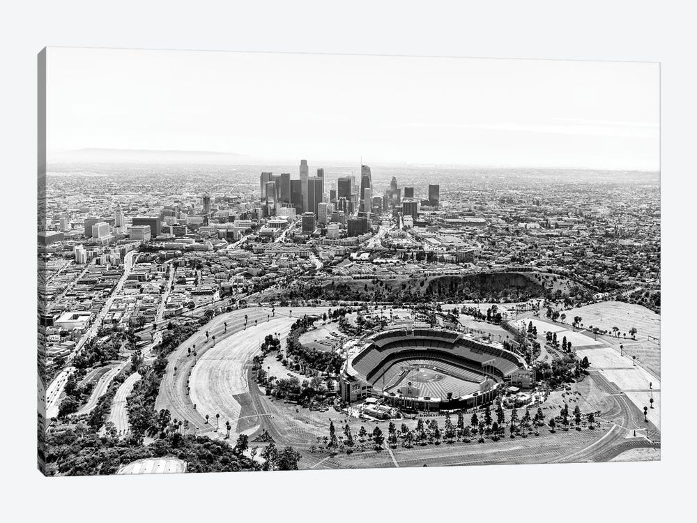 Black California Series - L.A Cityscape by Philippe Hugonnard 1-piece Canvas Artwork