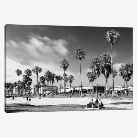 Black California Series - Summer At Venice Beach Canvas Print #PHD1782} by Philippe Hugonnard Canvas Artwork