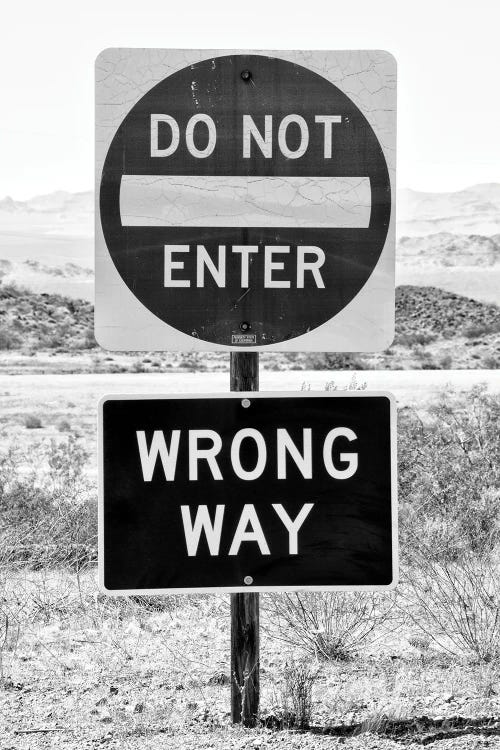 Black California Series - Wrong Way