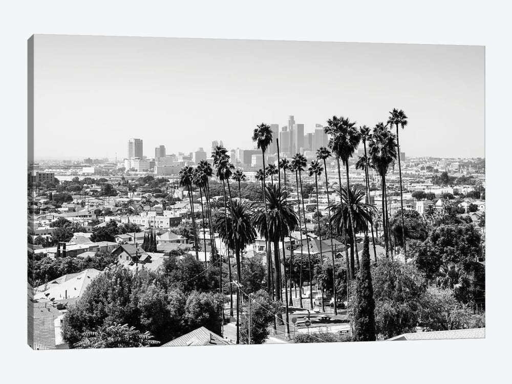 Black California Series - Los Angeles View by Philippe Hugonnard 1-piece Canvas Wall Art