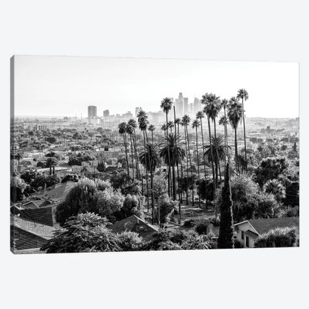 Black California Series - The Los Angeles Skyline Canvas Print #PHD1794} by Philippe Hugonnard Canvas Wall Art