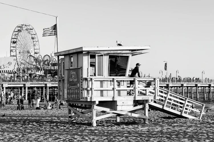 Black California Series - Pacific Park Lifeguard Tower