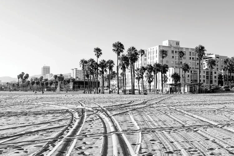 Black California Series - On Santa Monica Beach