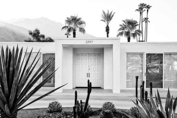 Palm Springs: Palm Springs White House by Philippe Hugonnard