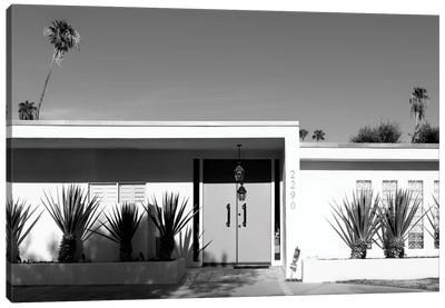 Black California Series - Palm Springs Modern Design II Canvas Art Print - Palm Springs Art