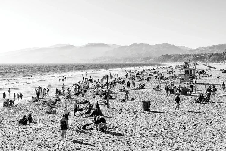 Black California Series - Santa Monica Bay Beach