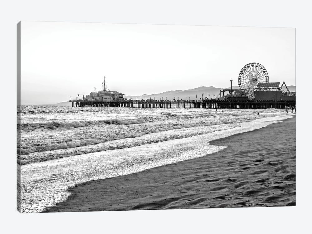 Black California Series - Summer In Santa Monica by Philippe Hugonnard 1-piece Canvas Artwork