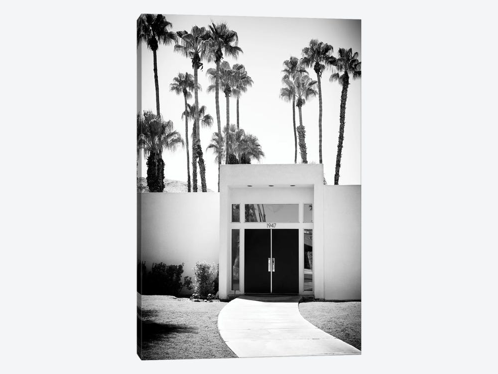 Black California Series - Palm Springs House II by Philippe Hugonnard 1-piece Canvas Art Print