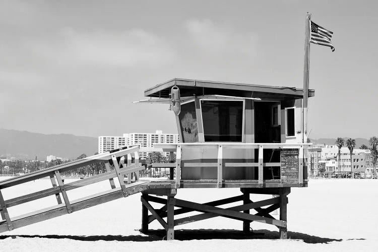 Black California Series - Lifeguard Tower Venice Beach