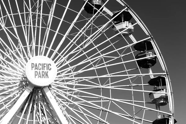 Amusement Parks: Pacific Wheel Santa Monica by Philippe Hugonnard
