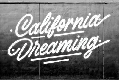 Black California Series - Dreaming by Philippe Hugonnard canvas print