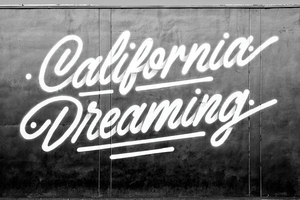 Novelty City Scenes: Black California Series - Dreaming by Philippe Hugonnard