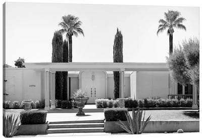 Black California Series - Palm Springs Modern Design III Canvas Art Print - Palm Springs Art