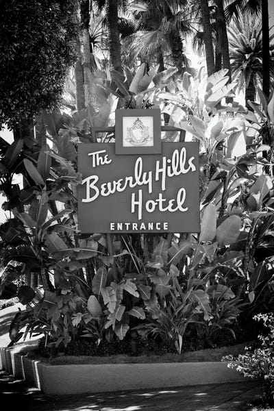 Beverly Hills: Black California Series - L.A Beverly Hills Hotel by Philippe Hugonnard