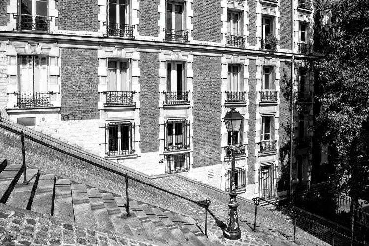 Black Montmartre Series - French Architecture