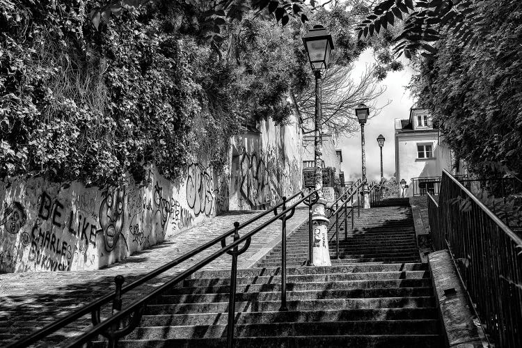 Black Montmartre Series - La Butte Montmartre