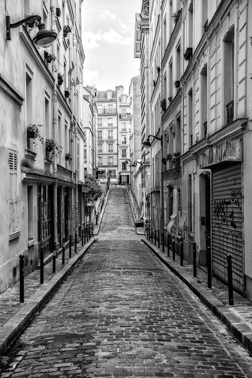 Black Montmartre Series - Montmartre Street View