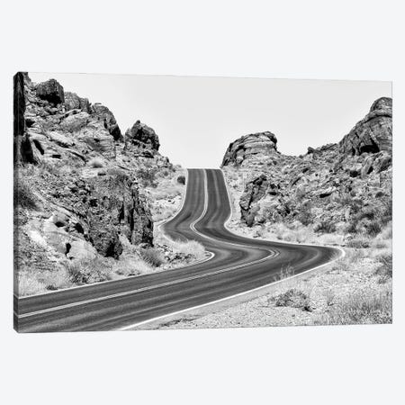 Black Nevada Series - On The Road Canvas Print #PHD1899} by Philippe Hugonnard Canvas Artwork