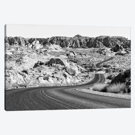Black Nevada Series - Valley Of Fire State Park Canvas Print #PHD1900} by Philippe Hugonnard Canvas Art