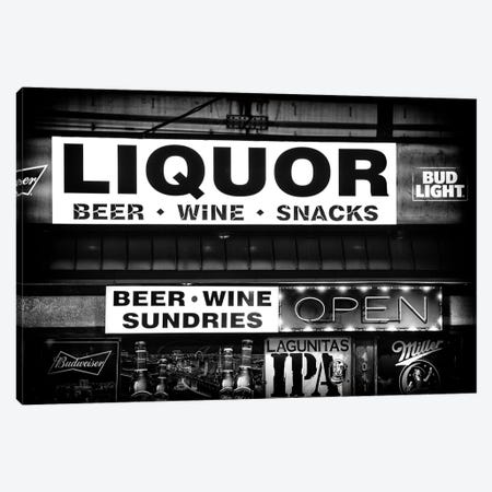 Black Nevada Series - Liquor Canvas Print #PHD1906} by Philippe Hugonnard Canvas Print