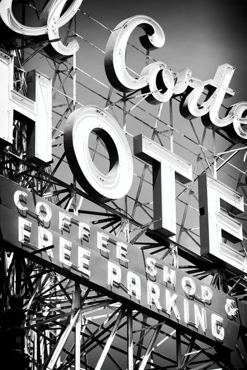 Black Nevada Series - Vegas Hotel Sign