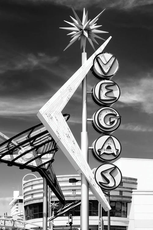 Black Nevada Series - The Famous Vegas Sign