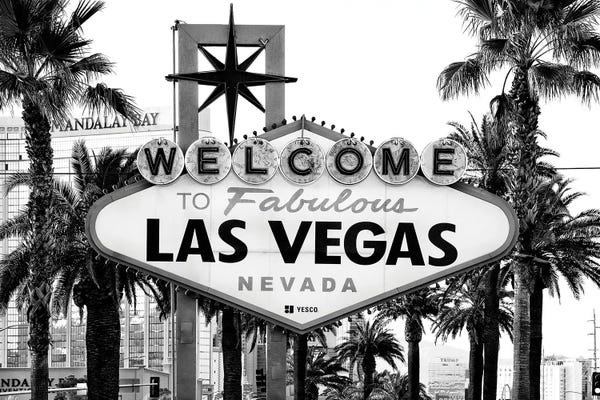 Signs: Welcome To Fabulous Las Vegas by Philippe Hugonnard