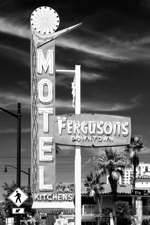 Black Nevada Series - Fergusons Downtown Motel Vegas