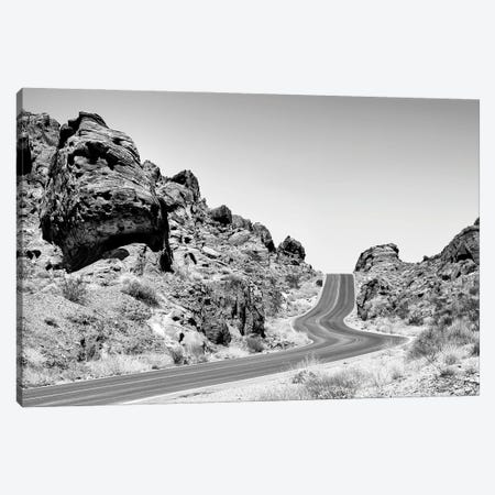 Black Nevada Series - Scenic Road Canvas Print #PHD1926} by Philippe Hugonnard Canvas Art Print