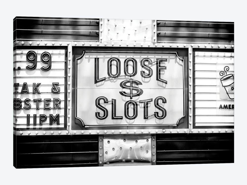 Black Nevada Series - Loose $ Slots by Philippe Hugonnard 1-piece Art Print