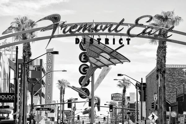 Nevada: Black Nevada Series - Fremont East District by Philippe Hugonnard