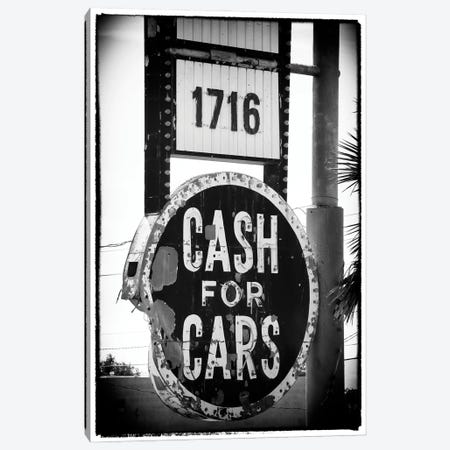 Black Nevada Series - Cash For Cars Canvas Print #PHD1937} by Philippe Hugonnard Canvas Wall Art