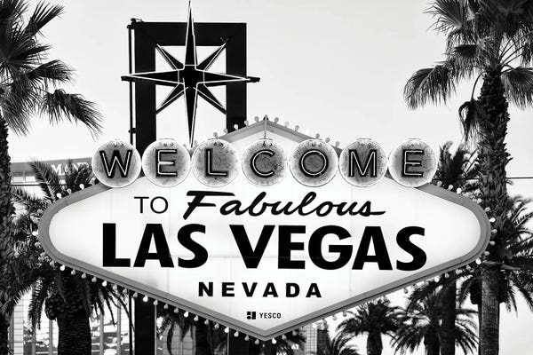 Signs: Welcome To Fabulous Las Vegas Nevada by Philippe Hugonnard
