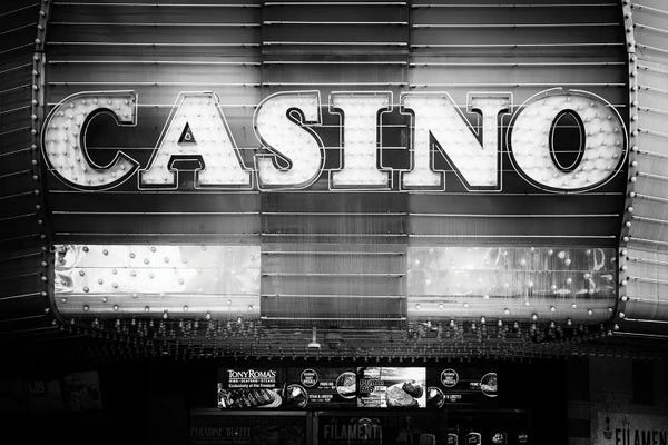 Las Vegas: Black Nevada Series - Vegas Casino by Philippe Hugonnard