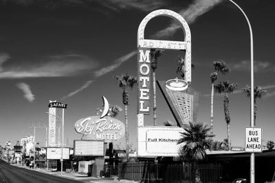 Vegas Motels by Philippe Hugonnard art print