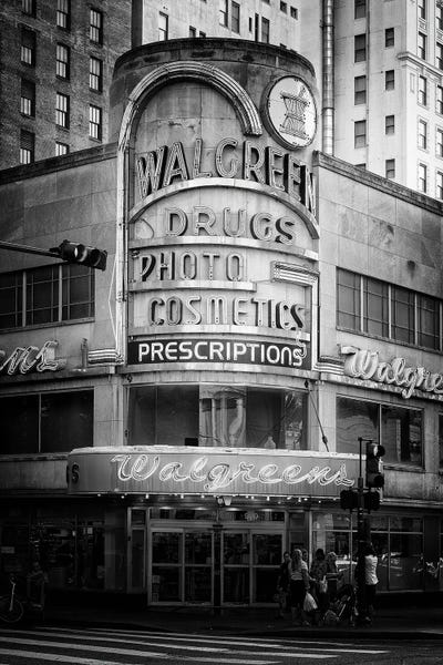 Signs: Black NOLA Series - Art Modern Walgreen by Philippe Hugonnard