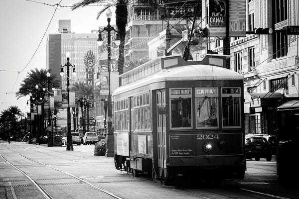 Louisiana: New Orleans Streetcar by Philippe Hugonnard