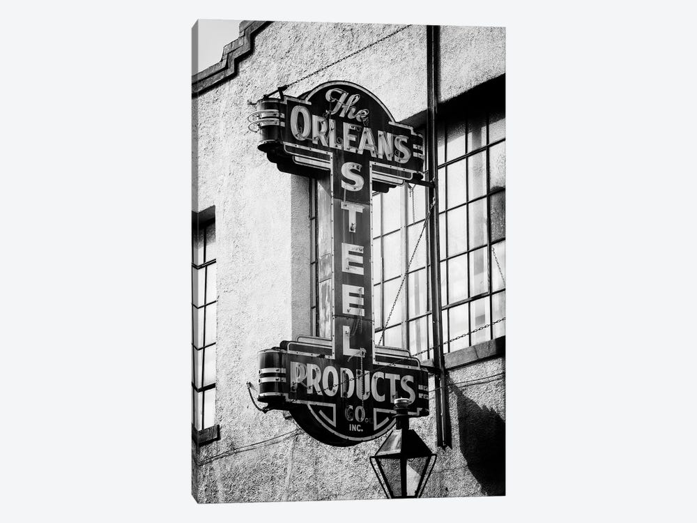 Black NOLA Series - The Orleans Steel by Philippe Hugonnard 1-piece Canvas Wall Art
