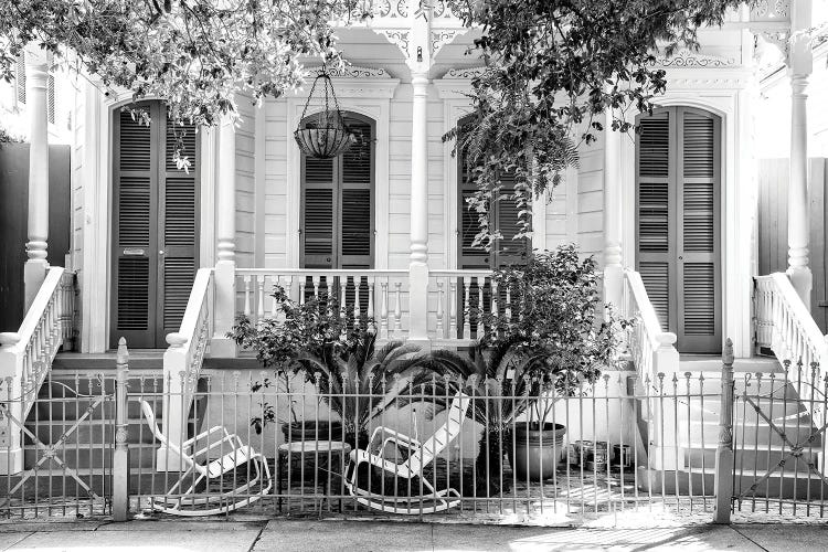 Black NOLA Series - French Colonial Architecture