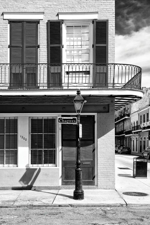 Black NOLA Series - Rue de Chartres New Orleans