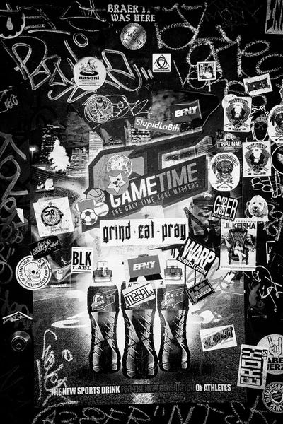 New Orleans: Black NOLA Series - Stickers Wall Art by Philippe Hugonnard