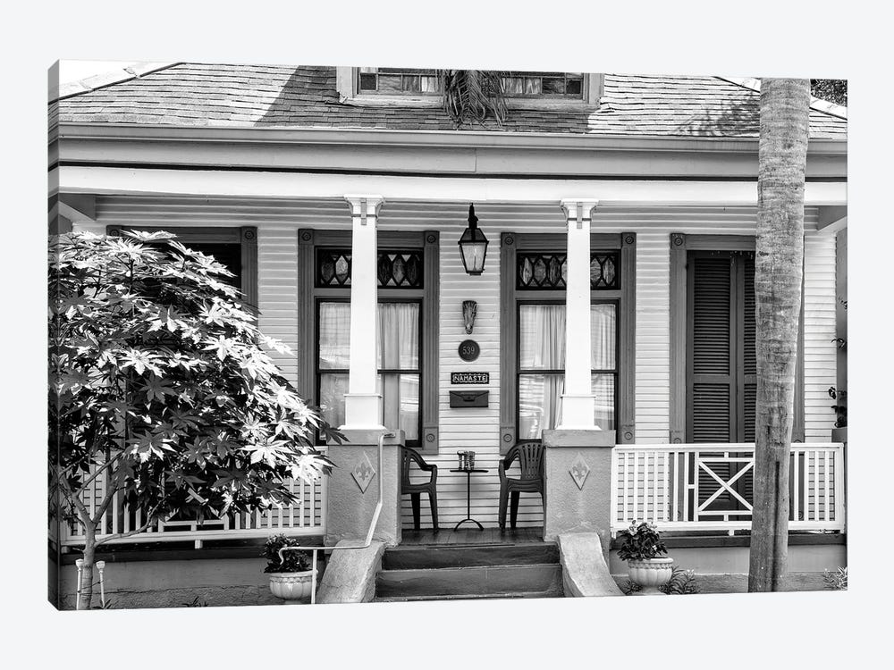 Black NOLA Series - Historic Home by Philippe Hugonnard 1-piece Art Print