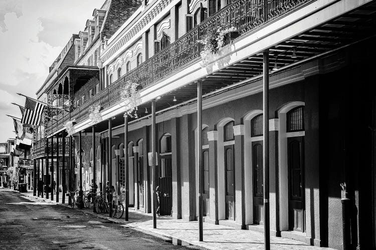 Black NOLA Series - Old Traditional Facades by Philippe Hugonnard wall art