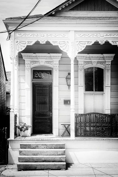 Louisiana: Black NOLA Series - 2009 Shotgun House by Philippe Hugonnard