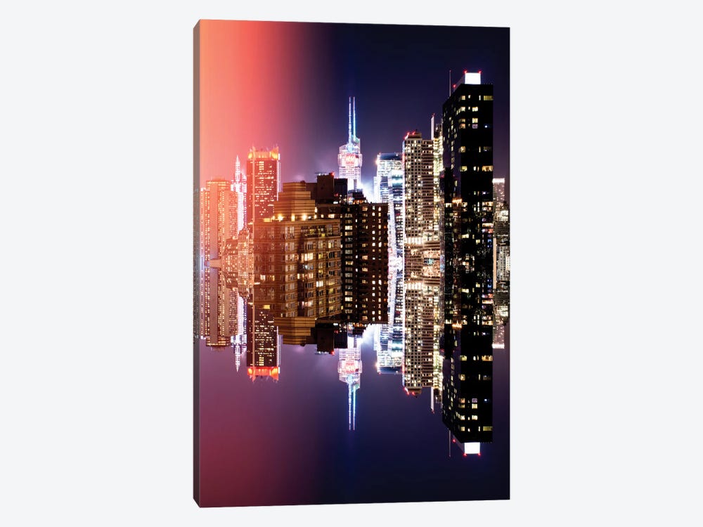 Manhattan Buildings by Philippe Hugonnard 1-piece Canvas Art Print