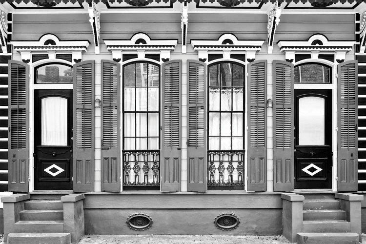 Double Shotgun Louisiana by Philippe Hugonnard wall art