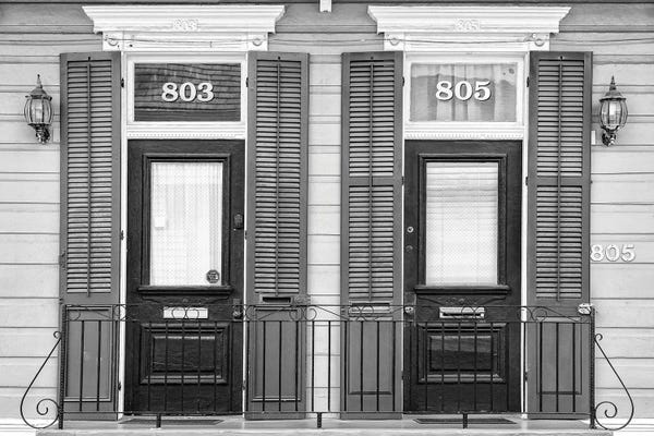 Louisiana: Black NOLA Series - Symmetry by Philippe Hugonnard