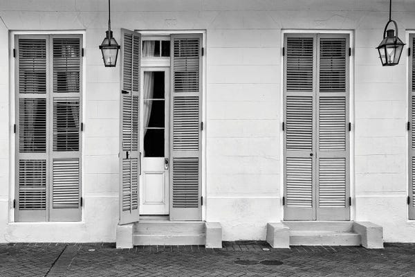 Louisiana: Black NOLA Series - Ajar by Philippe Hugonnard
