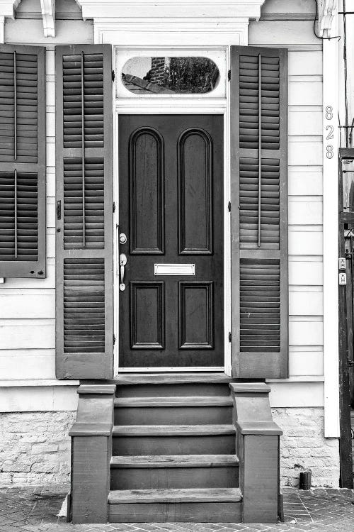 Black NOLA Series - Historic Doors French Quarter