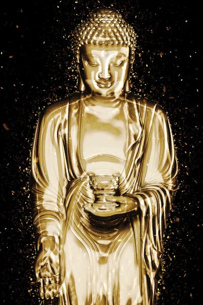 Golden - Serenity by Philippe Hugonnard canvas print